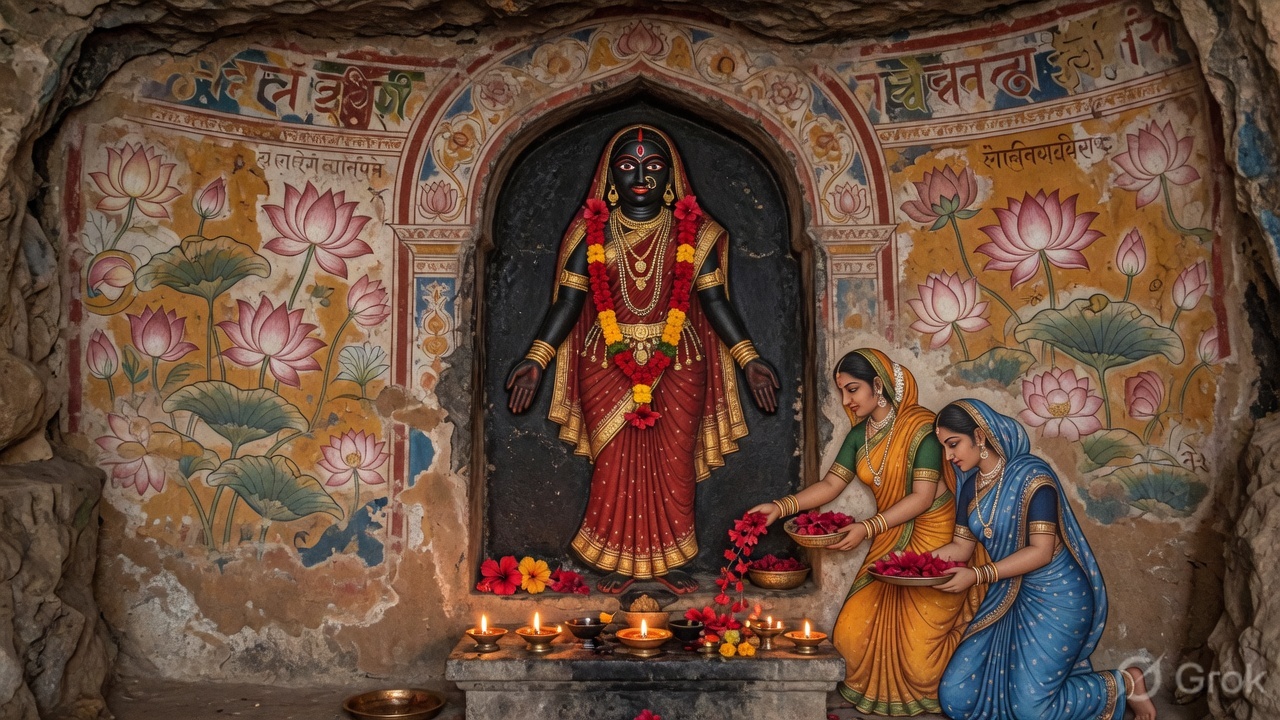 कृष्ण पाषाण मूर्ति