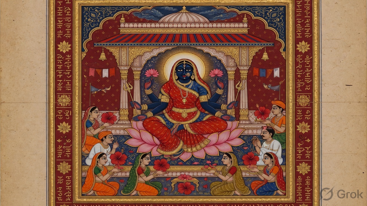 आसीन काली