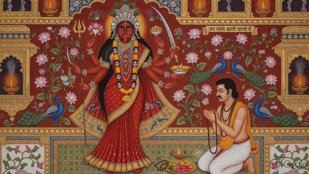 जप माला काली