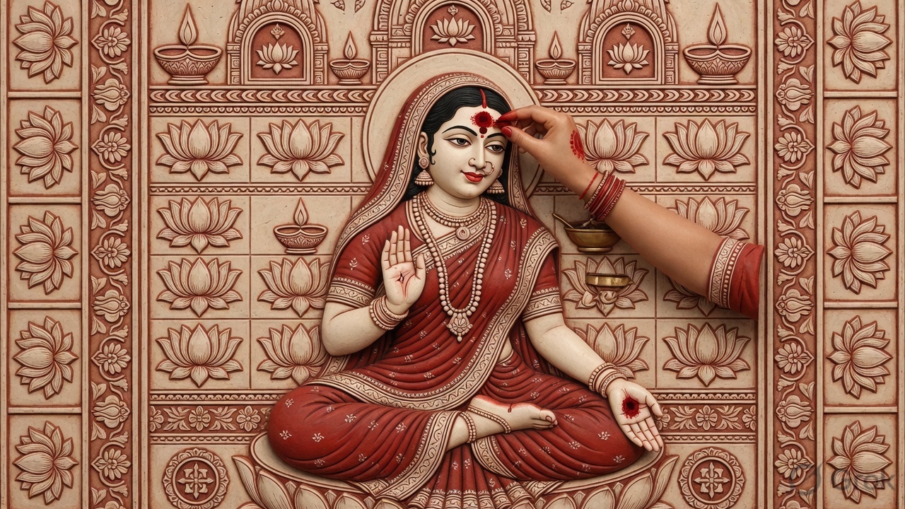 कुमकुम तिलक