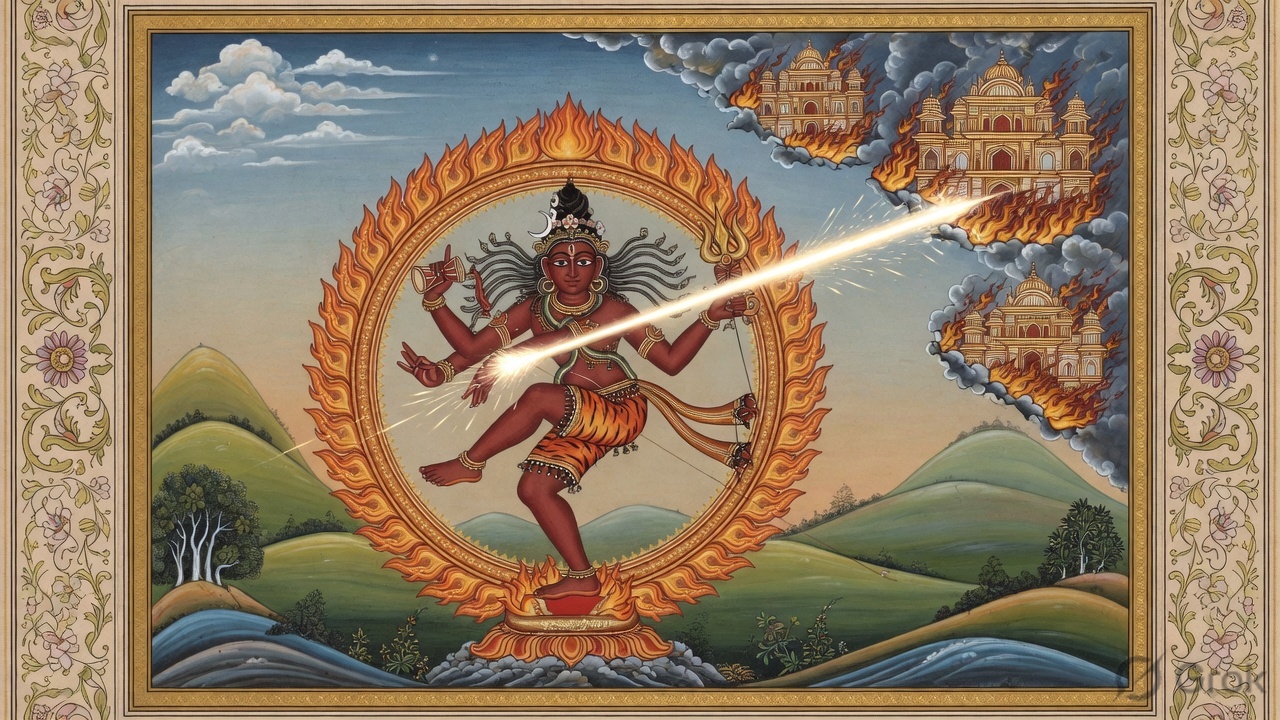 Burning of the three cities