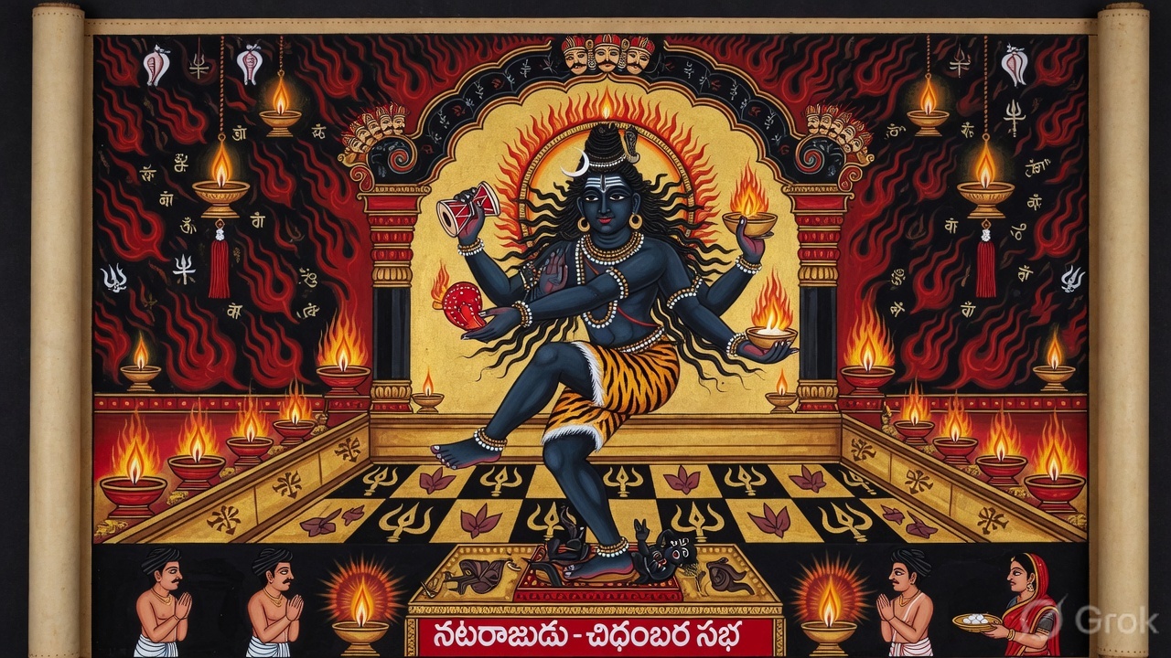 Nataraja in the golden hall