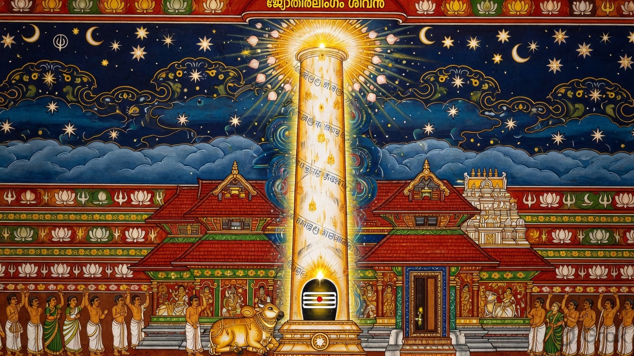 Jyotirlinga in the sky